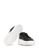 H-STRIPES LEATHER SNEAKERS Hogan