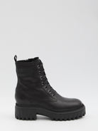 LEATHER ANKLE BOOTS Hogan black 36