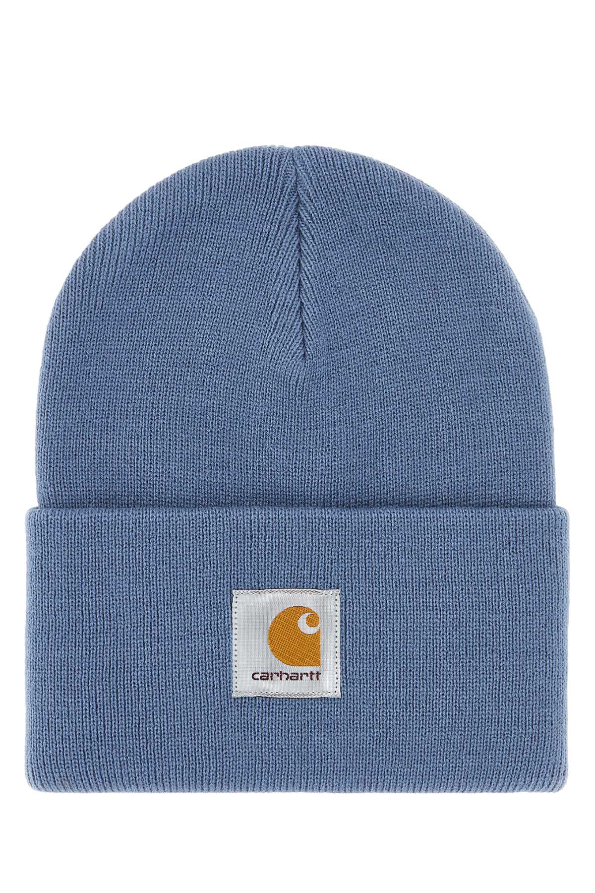 LIGHT BLUE ACRYLIC WATCH HAT Carhartt WIP LIGHT BLUE TU