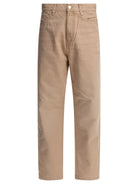 BEIGE ORGANIC COTTON JEANS Carhartt WIP BEIGE 29