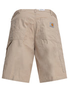 BEIGE COTTON SHORTS Carhartt WIP