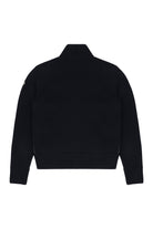 CARDIGAN WITH PADDED FRONT PANEL MONCLER KIDS blue 10A