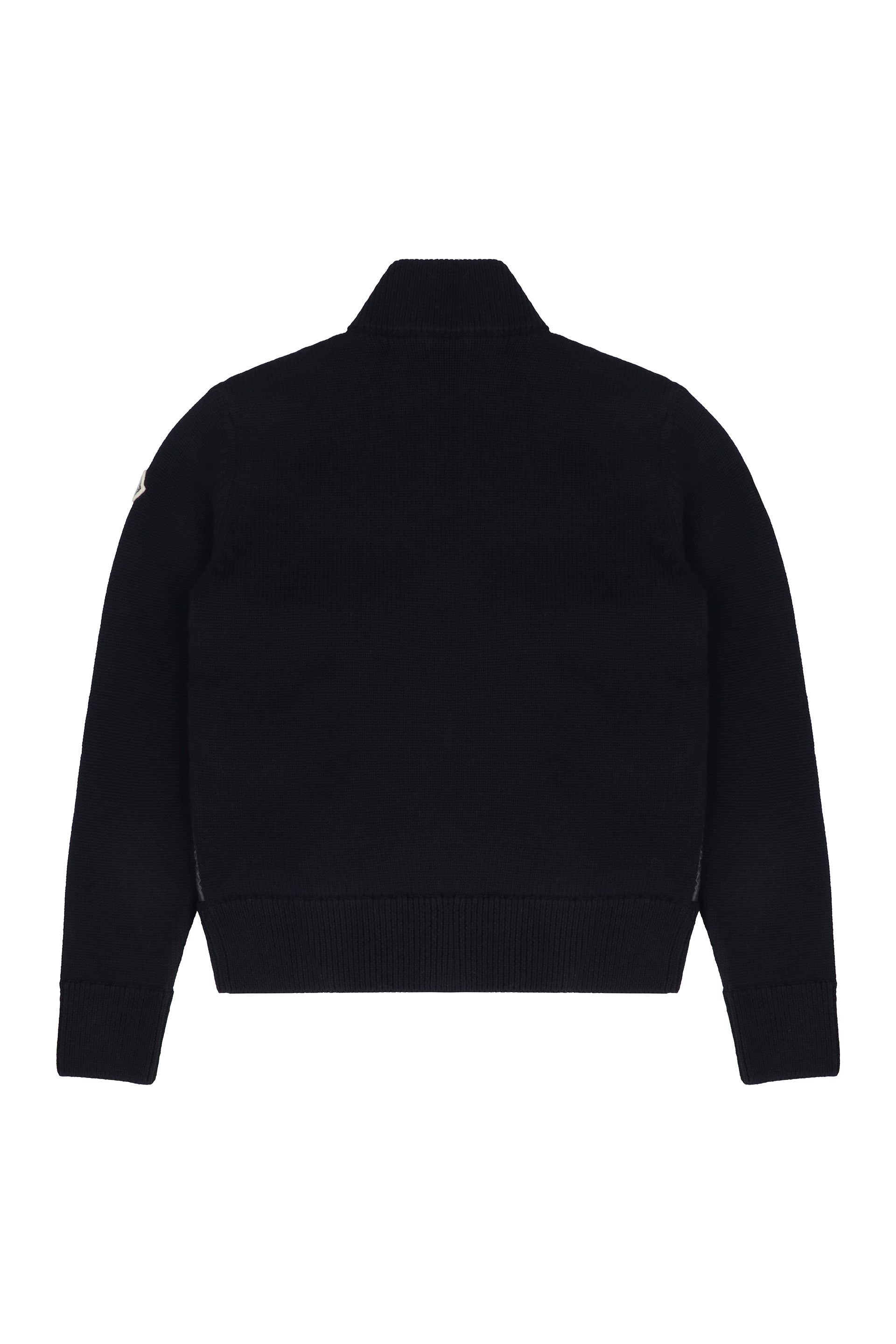 CARDIGAN WITH PADDED FRONT PANEL MONCLER KIDS blue 10A