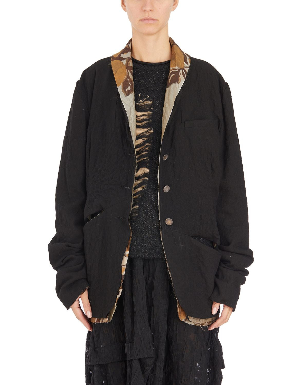 REVERSIBLE JACKET HAND DYED CHIAHUNG SU