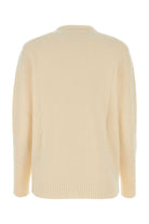IVORY WOOL CARDIGAN Jil Sander