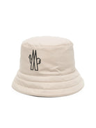 GRENOBLE DAY-NAMIC LOGO BUCKET HAT Moncler BEIGE M