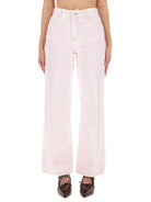 PINK ORGANIC COTTON JEANS Ganni PINK 28