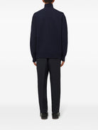 MIDNIGHT BLUE WOOL SWEATER Jil Sander