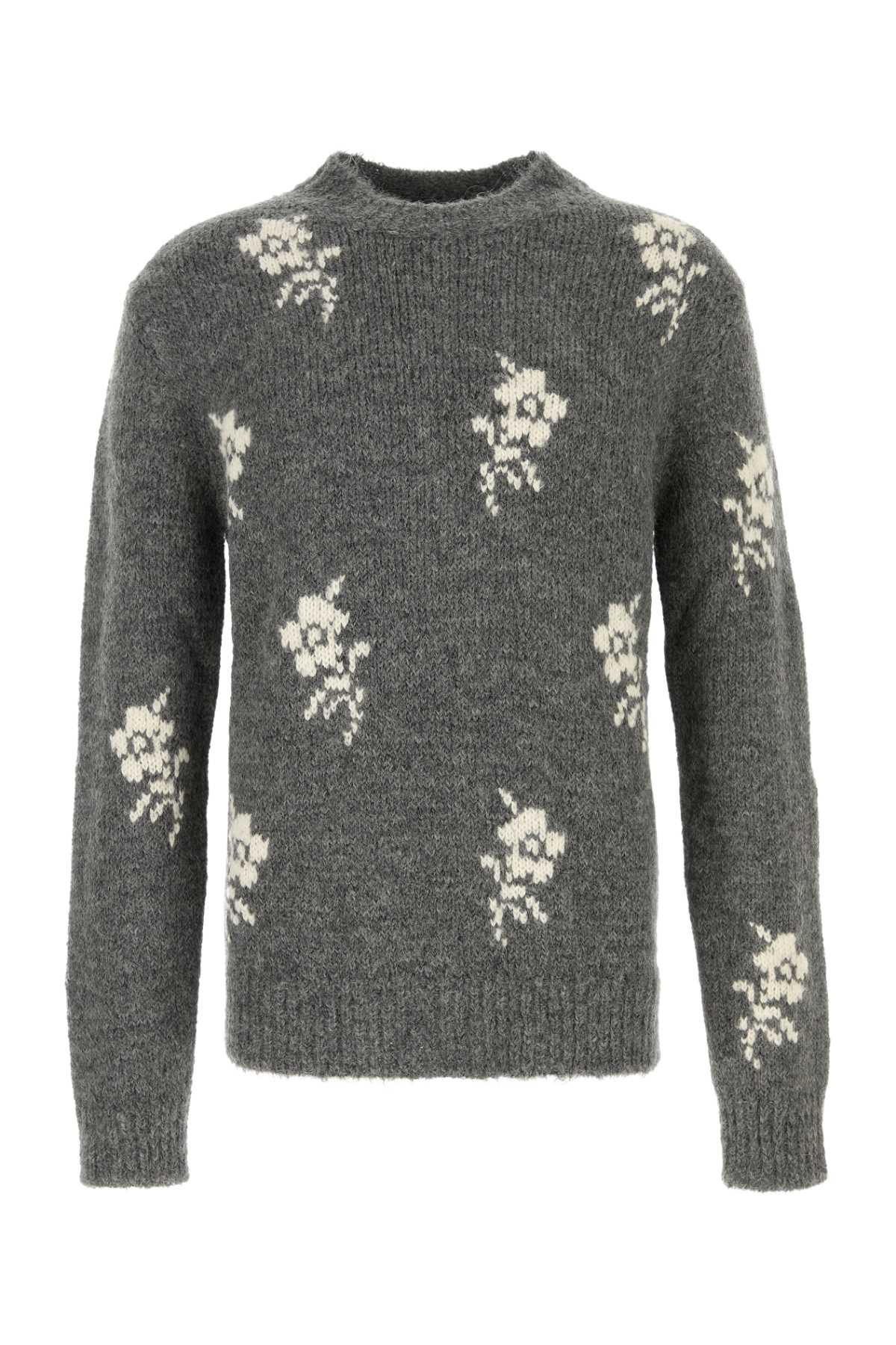 JUMPER CREWNECK LONG SLEEVES Jil Sander GREY 48