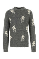 JUMPER CREWNECK LONG SLEEVES Jil Sander GREY 48