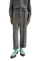 CANVAS BELTED TROUSERS Jil Sander