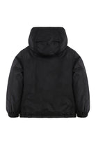 GERSHOM HOODED NYLON JACKET MONCLER KIDS black 10A