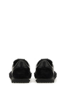 BLACK CALF LEATHER SNEAKERS Jil Sander