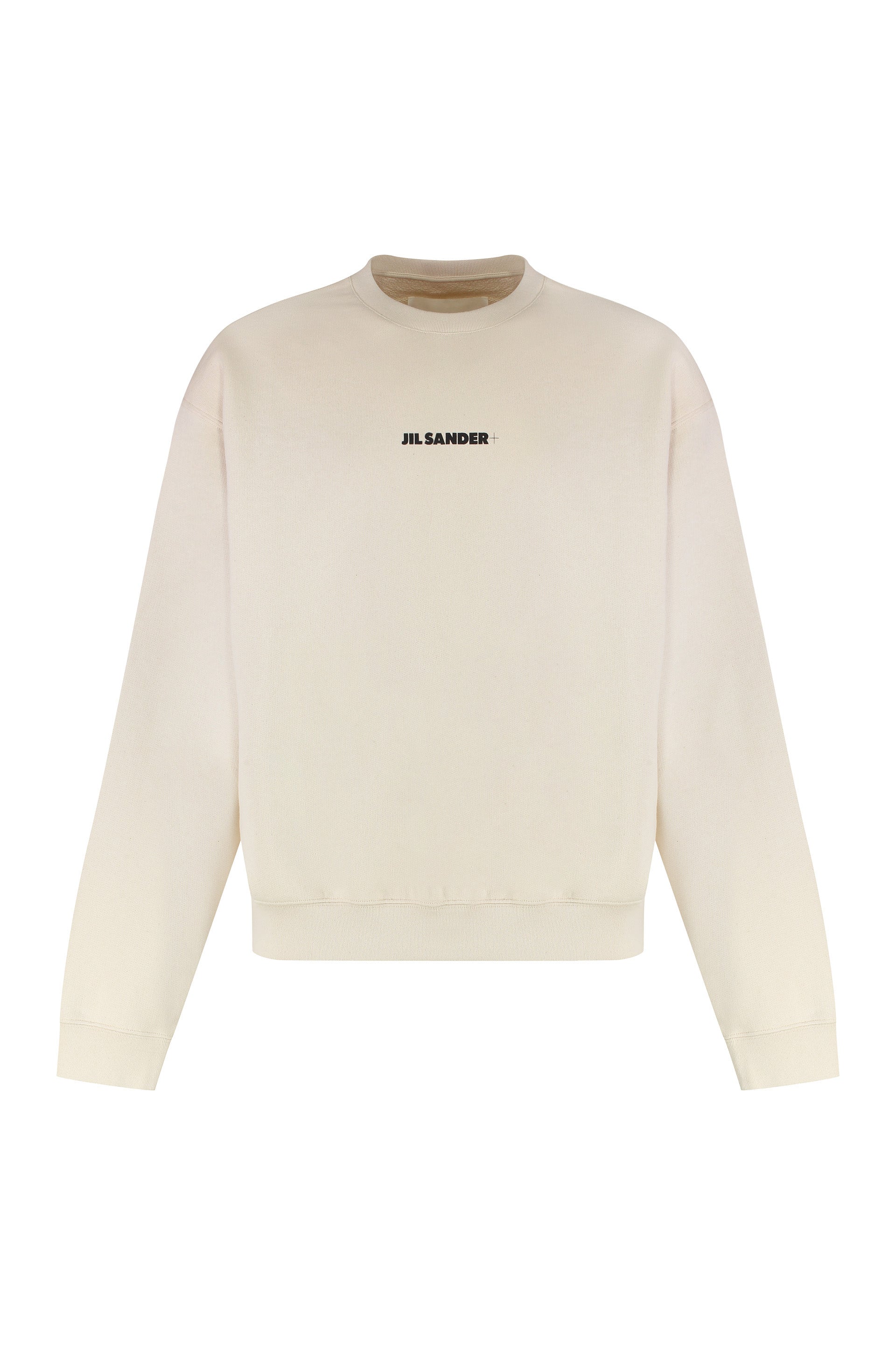 COTTON CREW-NECK SWEATSHIRT Jil Sander Sand S