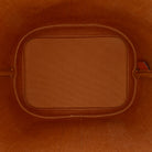 Beige Celine Small Triomphe bucket bag, opposite side view