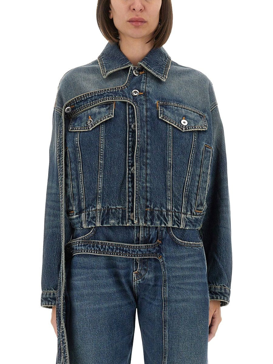 BLUE COTTON JACKETS JEAN PAUL GAULTIER BLUE XS