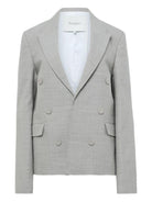 WOOL BLAZER WITH DOUBLE-BREASTED DESIGN Jw Anderson CLAYMELANGE 6
