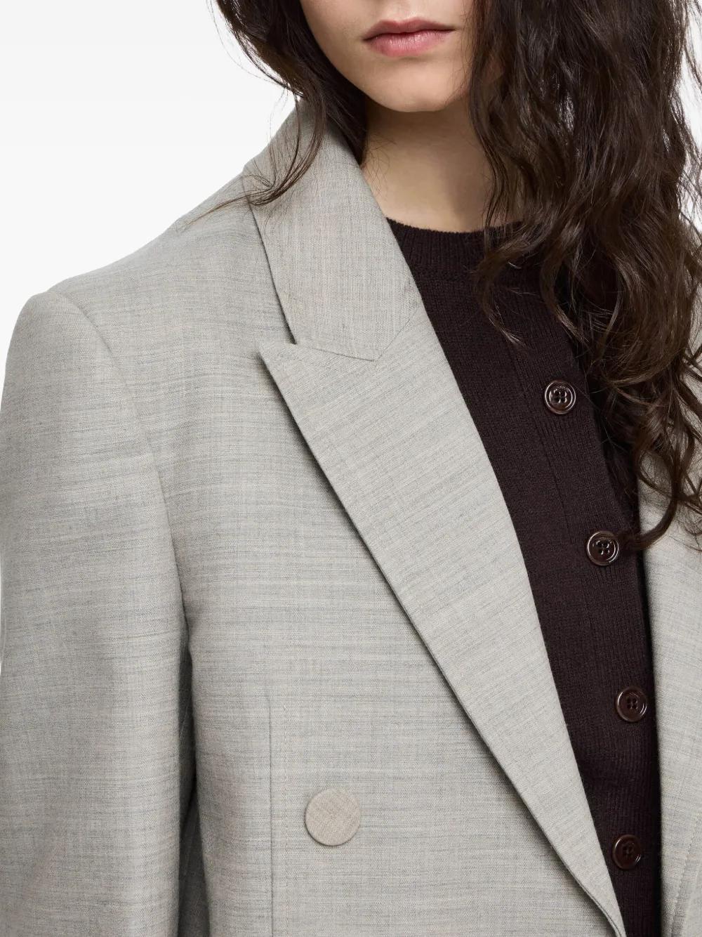 WOOL BLAZER WITH DOUBLE-BREASTED DESIGN Jw Anderson