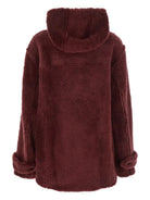 LOGO PATCH HOODED COAT Marni