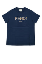 T-SHIRT JERSEY TINTO FENDI KIDS YALE 12+