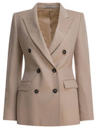 BEIGE CASHMERE JACKET Tagliatore BEIGE 40