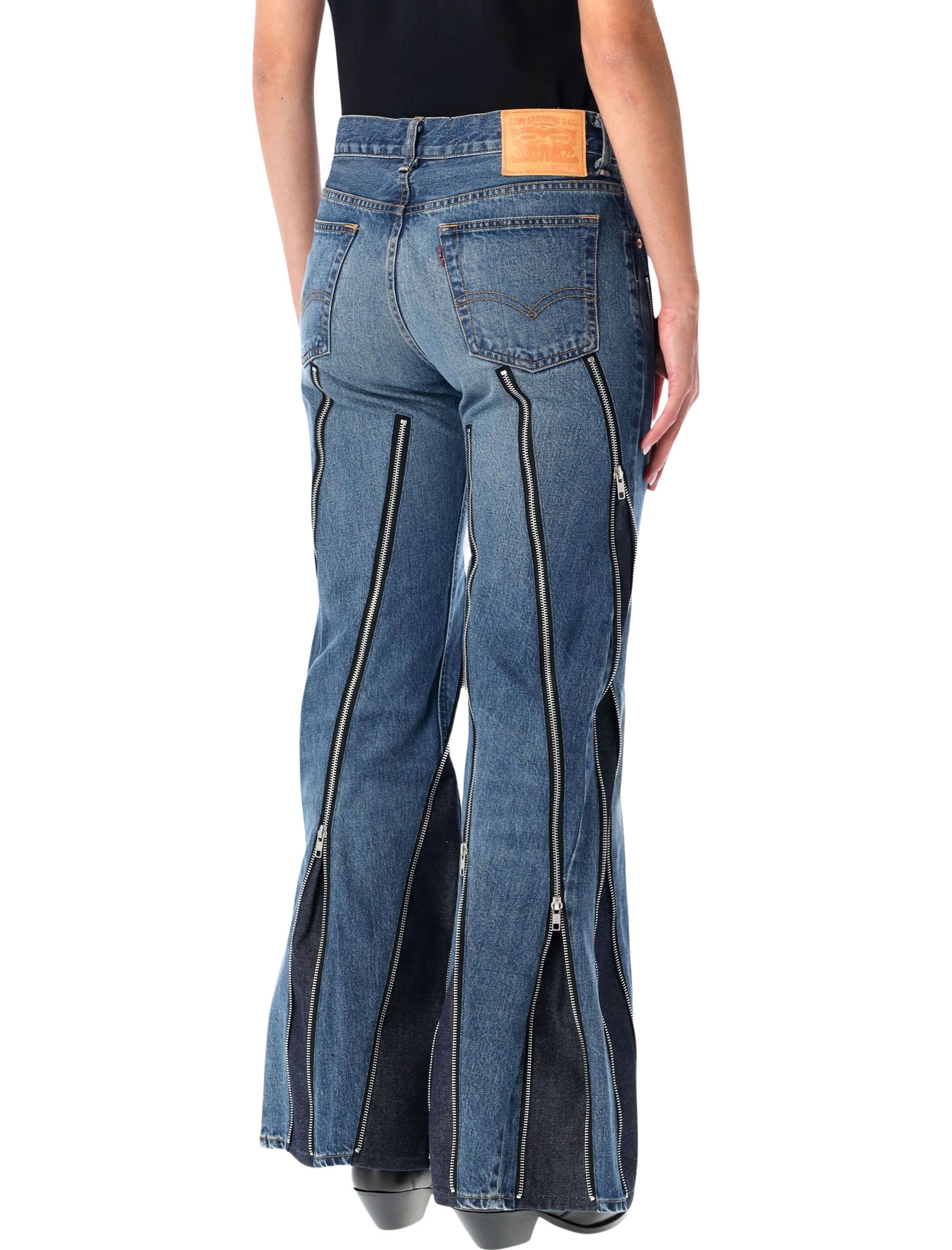 JUNYA WATANABE BLUE ZIPPED DENIM JEANS – Lord & Taylor