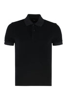 TOWELLING POLO SHIRT Tom Ford black 50