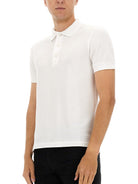 COTTON BLEND PIQUÉ POLO SHIRT Tom Ford