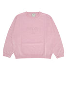 GIROCOLLO LIGHT WOOL KNI FENDI KIDS ROSEWATER 12