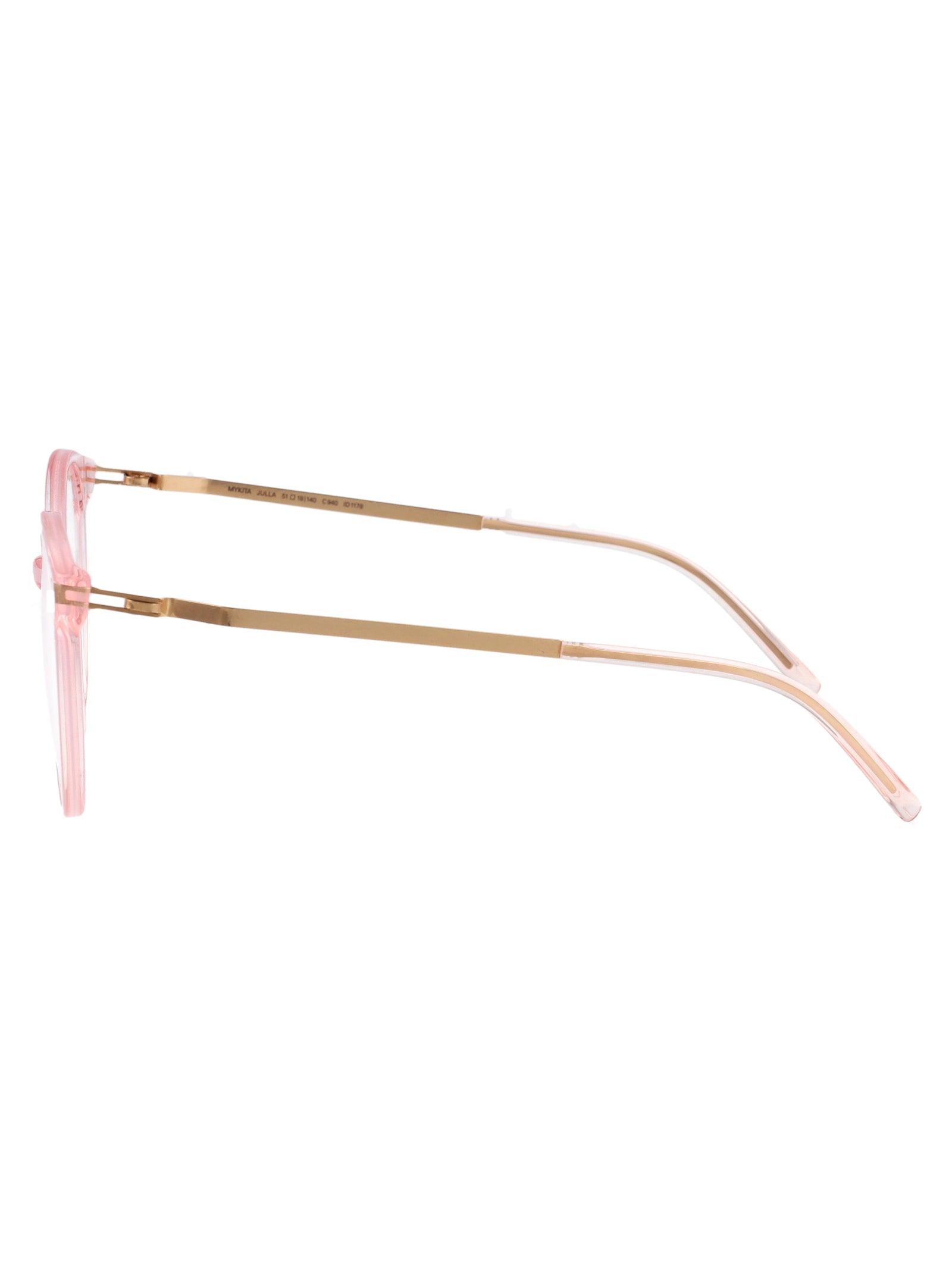 C20-ROSE WATER/CHAMPAGNE GOLD STEEL + ACETATE GLASSES Mykita