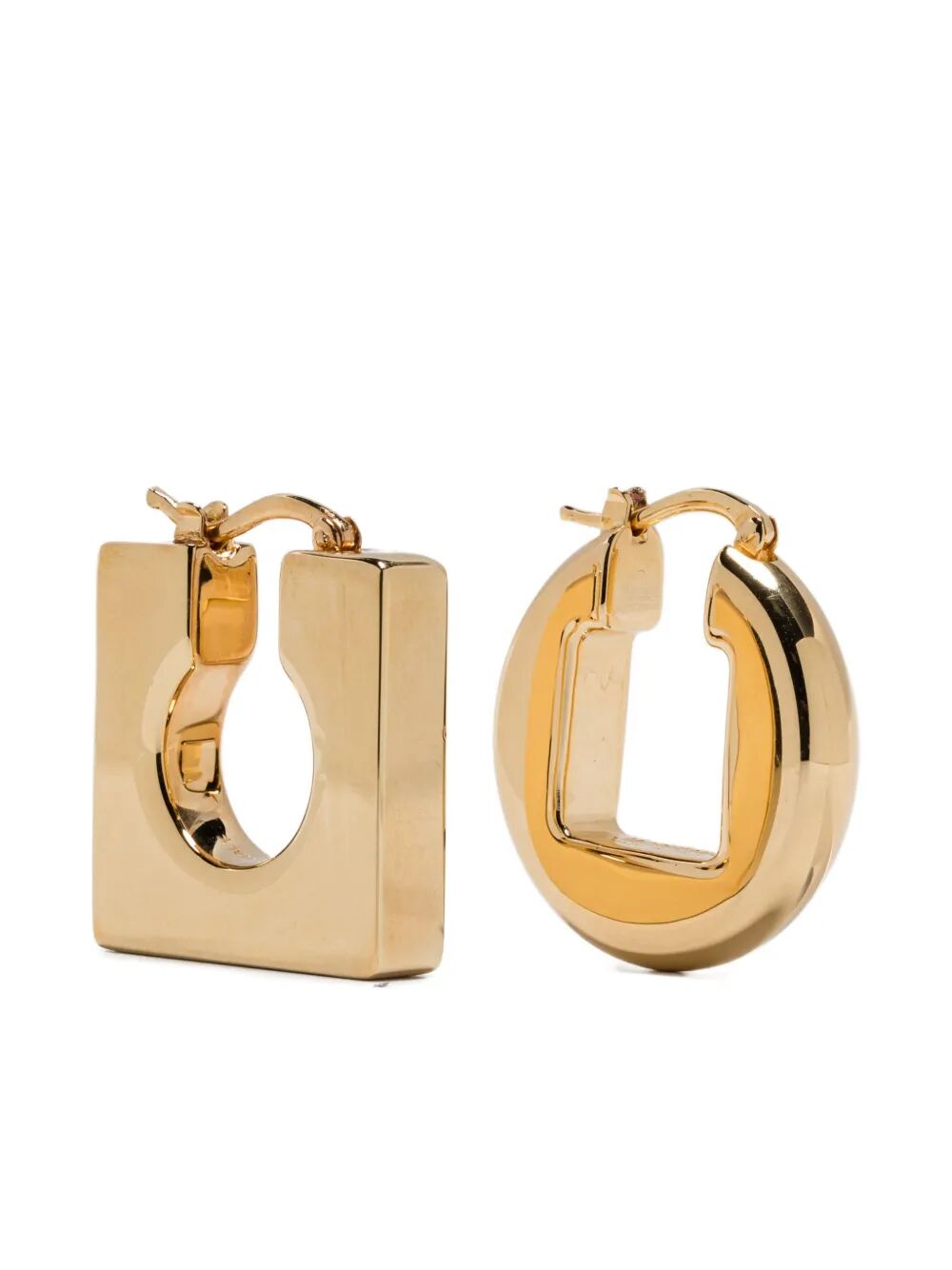 LES BOUCLES ROND CARRÉ Jacquemus METALLIC UNICA
