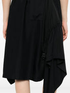 ASYMMETRICAL MIDI SKIRT IN TWILL Y-3