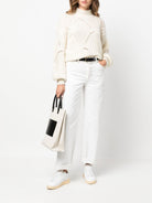 WHITE SILK KNITWEAR Agnona