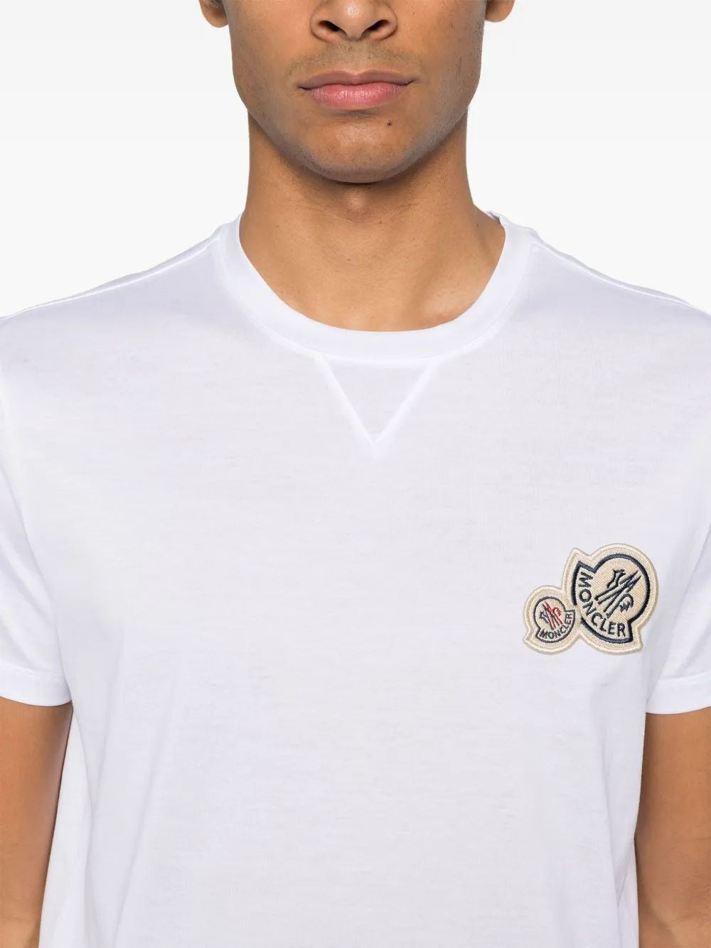 COTTON CREW-NECK T-SHIRT Moncler