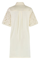 COTTON MINI DRESS Moncler Ivory M