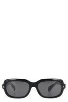 SUNTRAP RECTANGULAR FRAME SUNGLASSES Moncler black TU