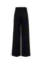 BLACK POLYESTER BLEND PALAZZO PANT Moncler