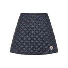 MIDNIGHT BLUE NYLON MINI SKIRT Moncler BLUE 40