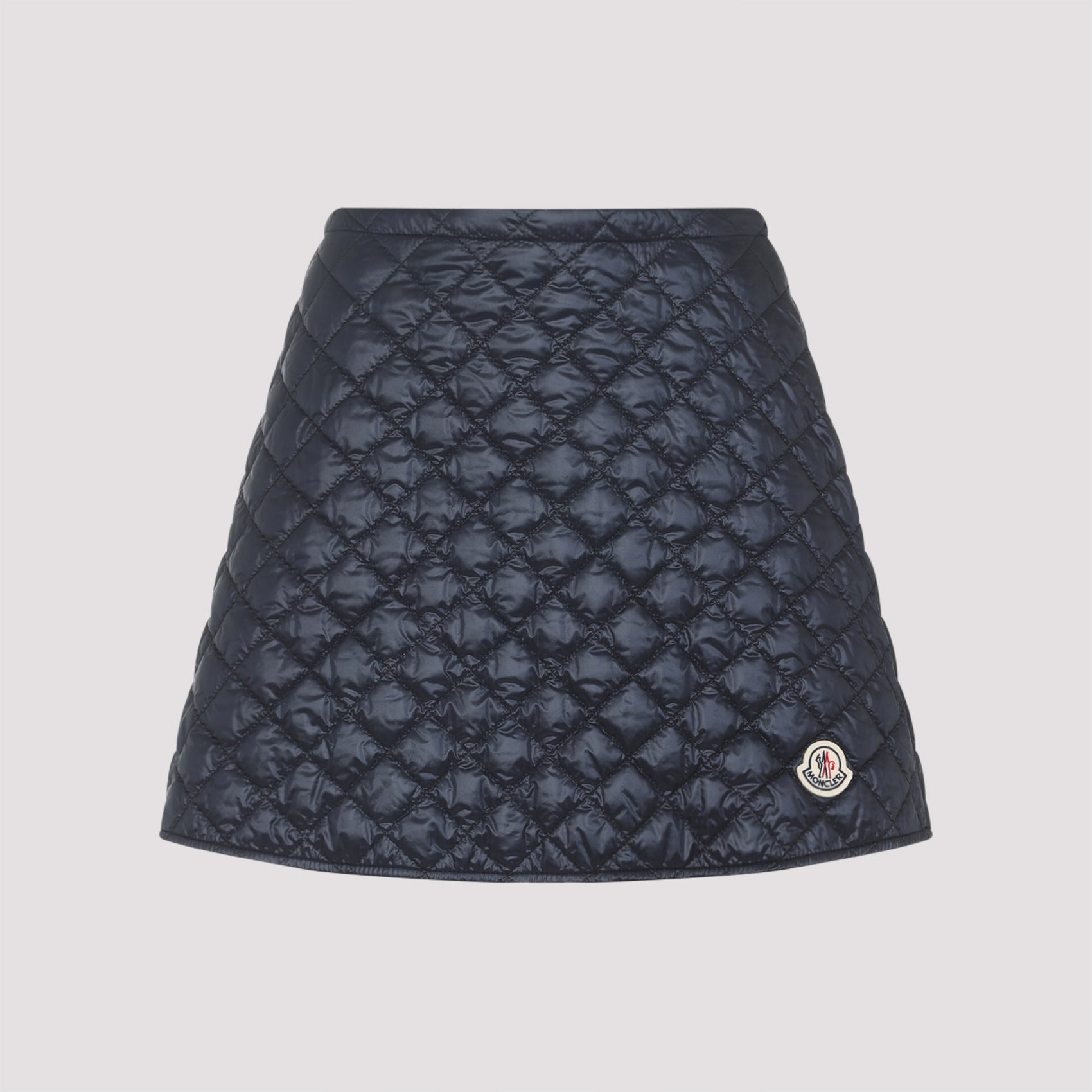 MIDNIGHT BLUE NYLON MINI SKIRT Moncler