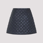 MIDNIGHT BLUE NYLON MINI SKIRT Moncler