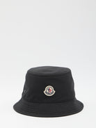COTTON BLEND BUCKET HAT Moncler BLACK M