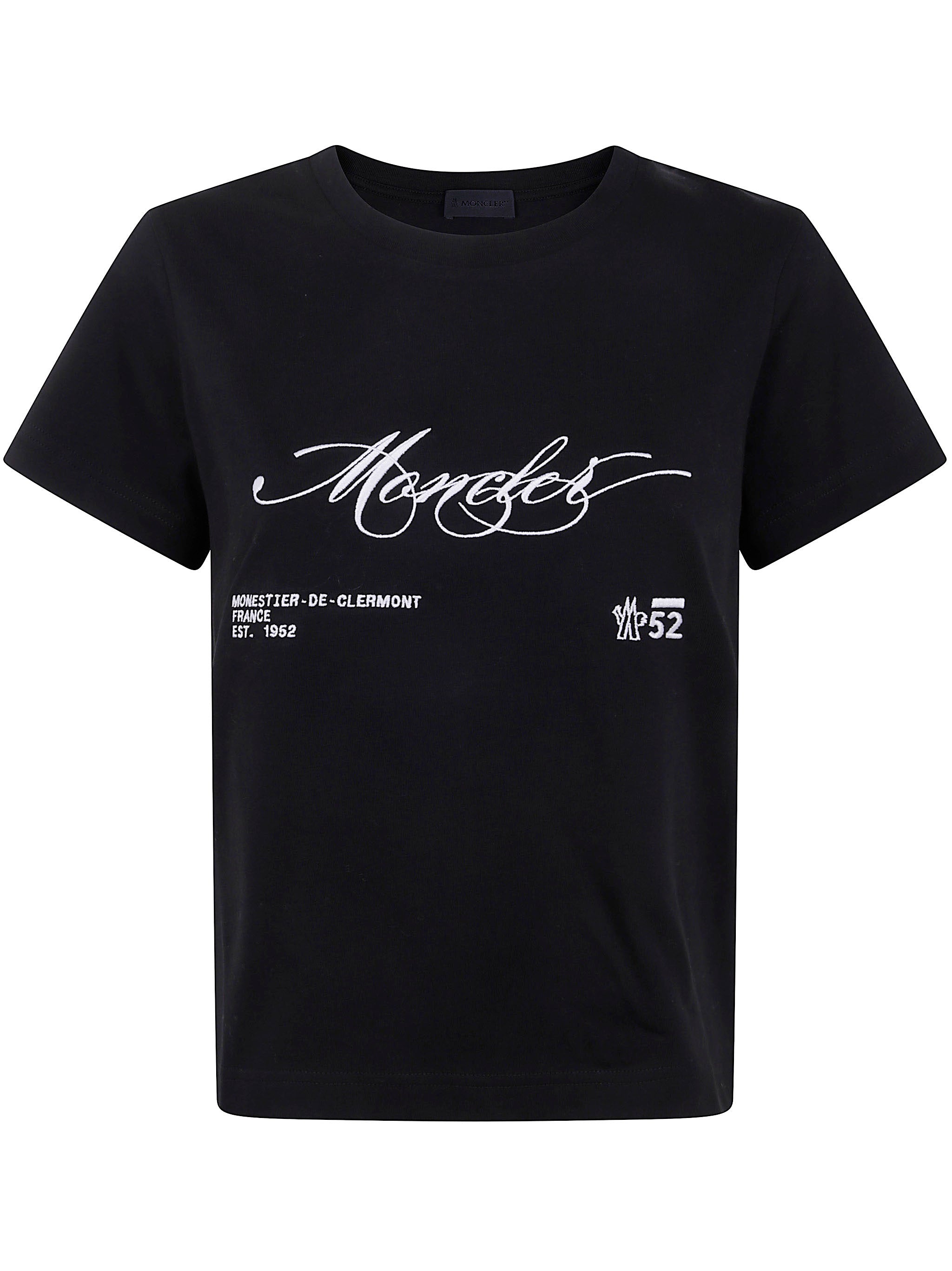 SHORT SLEEVES T-SHIRT Moncler BLACK M