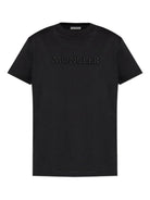 COTTON CREW-NECK T-SHIRT Moncler black XS