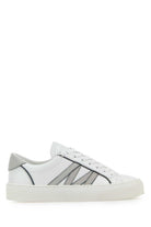 MONACO2 LEATHER SNEAKERS Moncler White 37