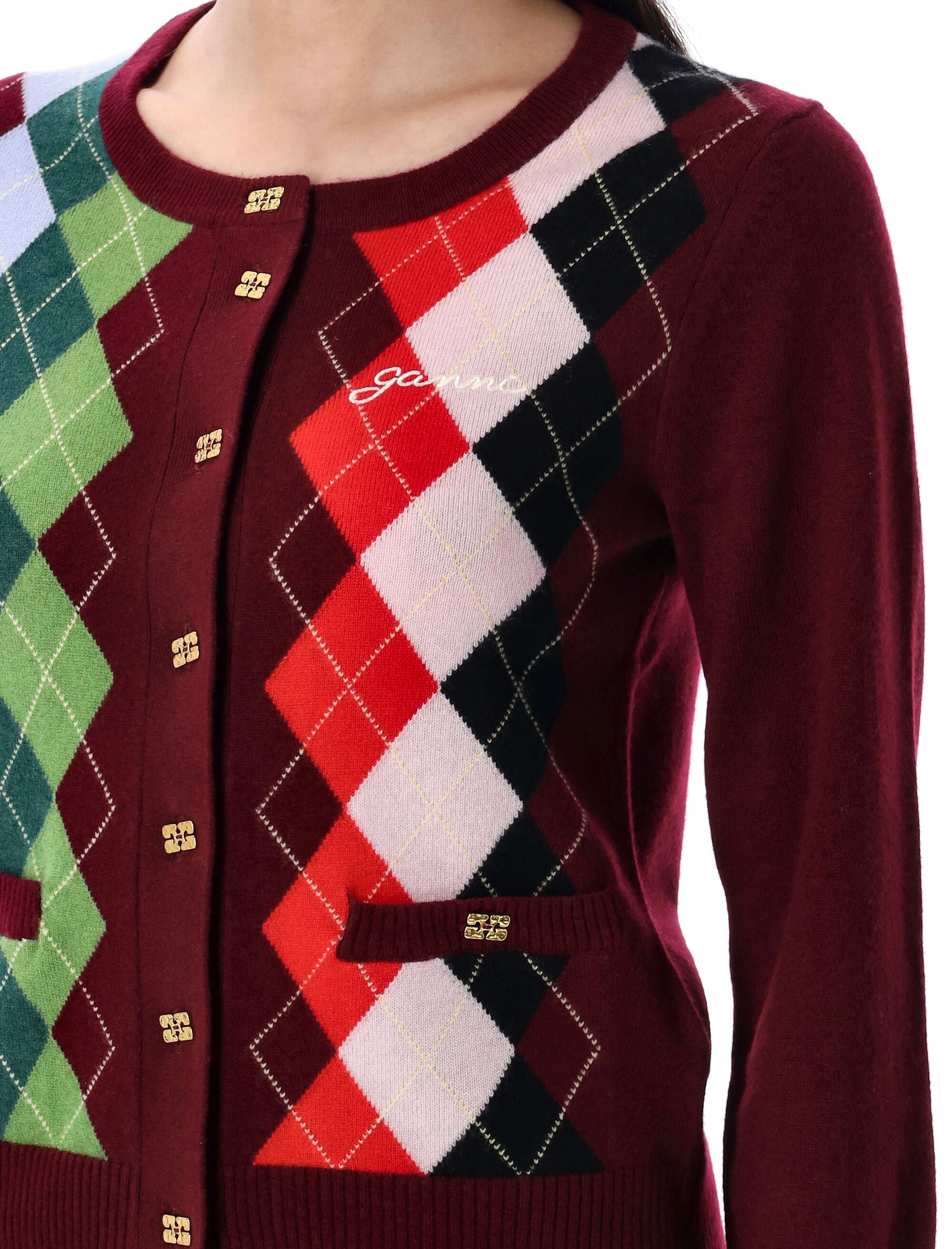 WOOL AND CASHMERE CARDIGAN Ganni