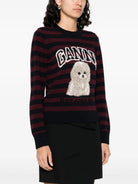 POODLE WOOL CREWNECK SWEATER Ganni