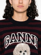 POODLE WOOL CREWNECK SWEATER Ganni