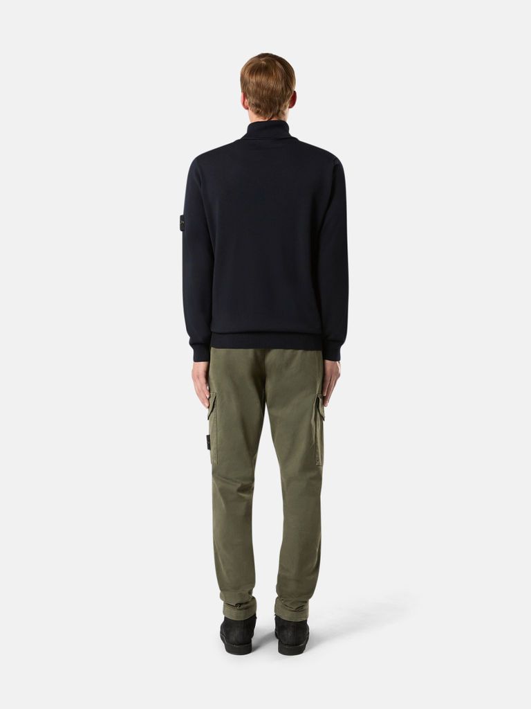 RIBBED WOOL TURTLENECK SWEATER Stone Island