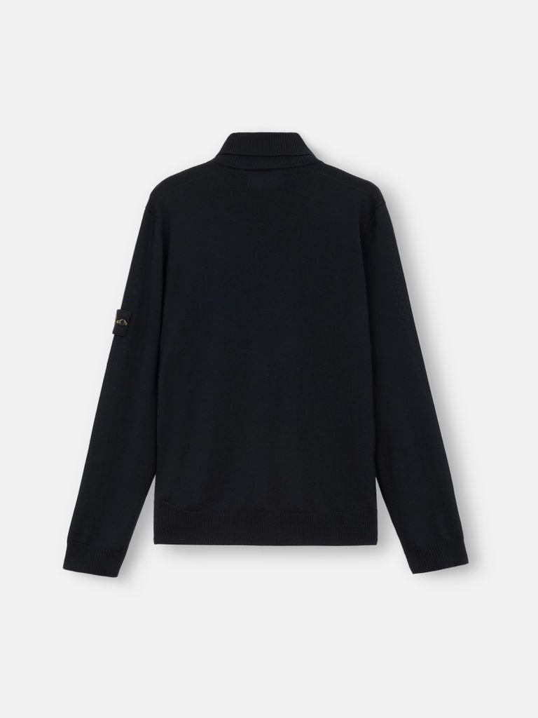 RIBBED WOOL TURTLENECK SWEATER Stone Island