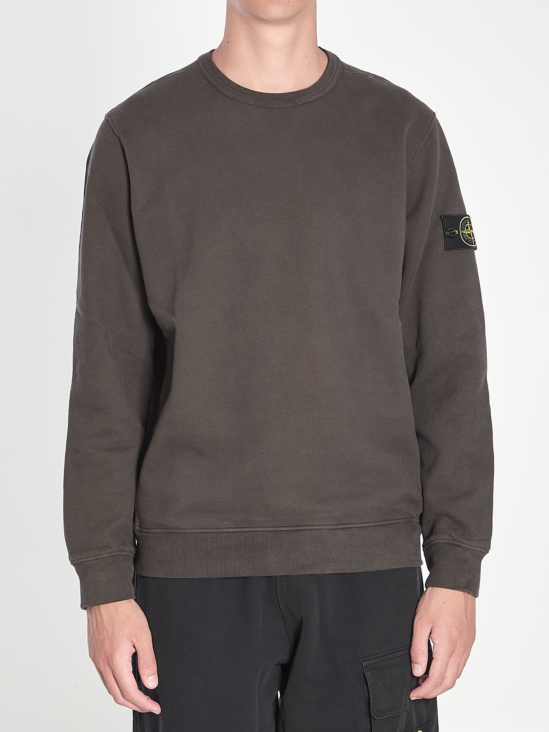 SWEATSHIRT Stone Island LEAD GREY S